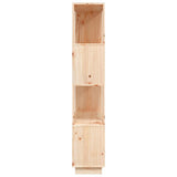 NNEVL Book Cabinet/Room Divider 80x25x132 cm Solid Wood Pine