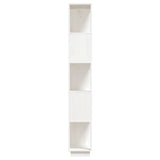 NNEVL Book Cabinet/Room Divider White 80x25x163.5 cm Solid Wood Pine