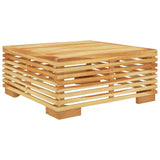 NNEVL Garden Coffee Table 69.5x69.5x31 cm Solid Wood Teak