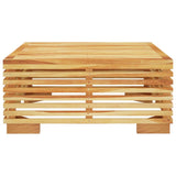 NNEVL Garden Coffee Table 69.5x69.5x31 cm Solid Wood Teak