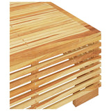 NNEVL Garden Coffee Table 69.5x69.5x31 cm Solid Wood Teak