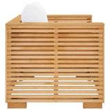NNEVL Garden Sofa Chair with Cream Cushions Solid Wood Teak