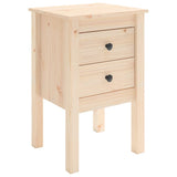 NNEVL Bedside Cabinets 2 pcs 40x35x61.5 cm Solid Wood Pine