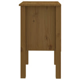 NNEVL Bedside Cabinet Honey Brown 40x35x61.5 cm Solid Wood Pine