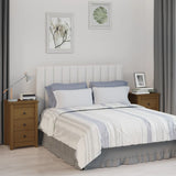 NNEVL Bedside Cabinets 2 pcs Honey Brown 40x35x61.5 cm Solid Wood Pine
