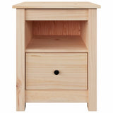 NNEVL Bedside Cabinets 2 pcs 40x35x49 cm Solid Wood Pine