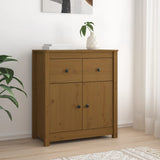 NNEVL Sideboard Honey Brown 70x35x80 cm Solid Wood Pine