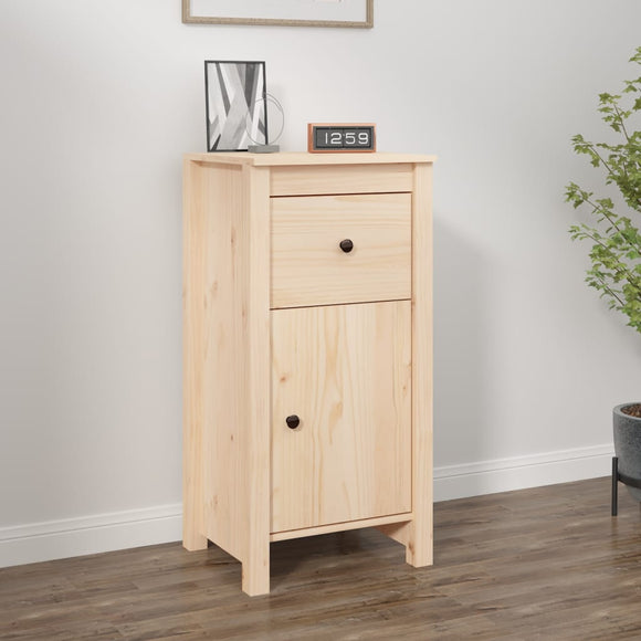 NNEVL Sideboard 40x35x80 cm Solid Wood Pine