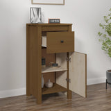 NNEVL Sideboard Honey Brown 40x35x80 cm Solid Wood Pine