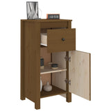 NNEVL Sideboard Honey Brown 40x35x80 cm Solid Wood Pine