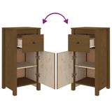 NNEVL Sideboard Honey Brown 40x35x80 cm Solid Wood Pine