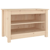 NNEVL Shoe Bench 70x38x45.5 cm Solid Wood Pine