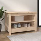 NNEVL Shoe Bench 70x38x45.5 cm Solid Wood Pine