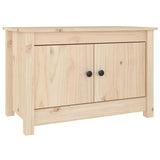 NNEVL Shoe Cabinet 70x38x45.5 cm Solid Wood Pine