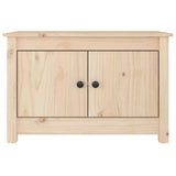 NNEVL Shoe Cabinet 70x38x45.5 cm Solid Wood Pine
