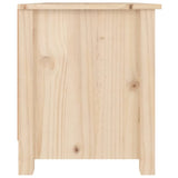 NNEVL Shoe Cabinet 70x38x45.5 cm Solid Wood Pine