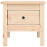 NNEVL Side Table 40x40x39 cm Solid Wood Pine