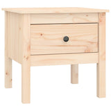 NNEVL Side Table 50x50x49 cm Solid Wood Pine