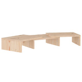 NNEVL Monitor Stand 60x24x10.5 cm Solid Wood Pine