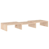 NNEVL Monitor Stand 60x24x10.5 cm Solid Wood Pine