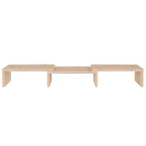 NNEVL Monitor Stand 60x24x10.5 cm Solid Wood Pine
