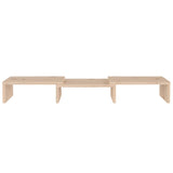 NNEVL Monitor Stand 60x24x10.5 cm Solid Wood Pine