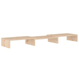NNEVL Monitor Stand 80x24x10.5 cm Solid Wood Pine