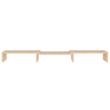 NNEVL Monitor Stand 80x24x10.5 cm Solid Wood Pine