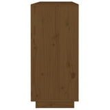 NNEVL Sideboard Honey Brown 110x34x75 cm Solid Wood Pine