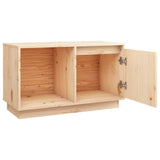 NNEVL TV Cabinet 74x35x44 cm Solid Wood Pine