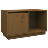 NNEVL TV Cabinet Honey Brown 74x35x44 cm Solid Wood Pine