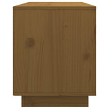 NNEVL TV Cabinet Honey Brown 74x35x44 cm Solid Wood Pine