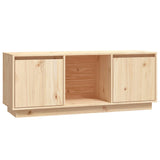 NNEVL TV Cabinet 110.5x35x44 cm Solid Wood Pine