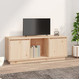 NNEVL TV Cabinet 110.5x35x44 cm Solid Wood Pine