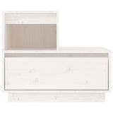NNEVL Bedside Cabinets 2 pcs White 60x34x51 cm Solid Wood Pine