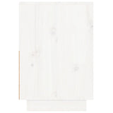 NNEVL Bedside Cabinets 2 pcs White 60x34x51 cm Solid Wood Pine