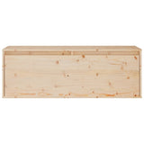 NNEVL TV Cabinets 2 pcs Solid Wood Pine