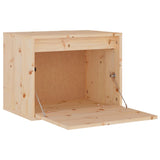 NNEVL TV Cabinets 3 pcs Solid Wood Pine