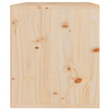 NNEVL TV Cabinets 3 pcs Solid Wood Pine