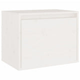 NNEVL TV Cabinets 3 pcs White Solid Wood Pine