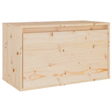 NNEVL TV Cabinets 3 pcs Solid Wood Pine