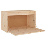 NNEVL TV Cabinets 3 pcs Solid Wood Pine
