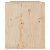 NNEVL TV Cabinets 3 pcs Solid Wood Pine