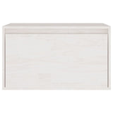 NNEVL TV Cabinets 3 pcs White Solid Wood Pine
