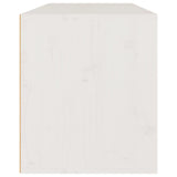 NNEVL TV Cabinets 3 pcs White Solid Wood Pine