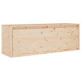 NNEVL TV Cabinets 3 pcs Solid Wood Pine