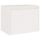 NNEVL TV Cabinets 4 pcs White Solid Wood Pine