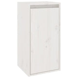 NNEVL TV Cabinets 2 pcs White Solid Wood Pine