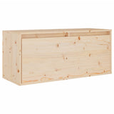 NNEVL TV Cabinets 4 pcs Solid Wood Pine
