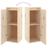 NNEVL TV Cabinets 6 pcs Solid Wood Pine